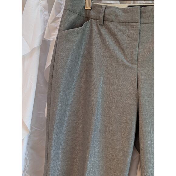 Body by Victoria The Christie Fit Size 12 Silver Four Pocket Wide Leg - Picture 3 of 16